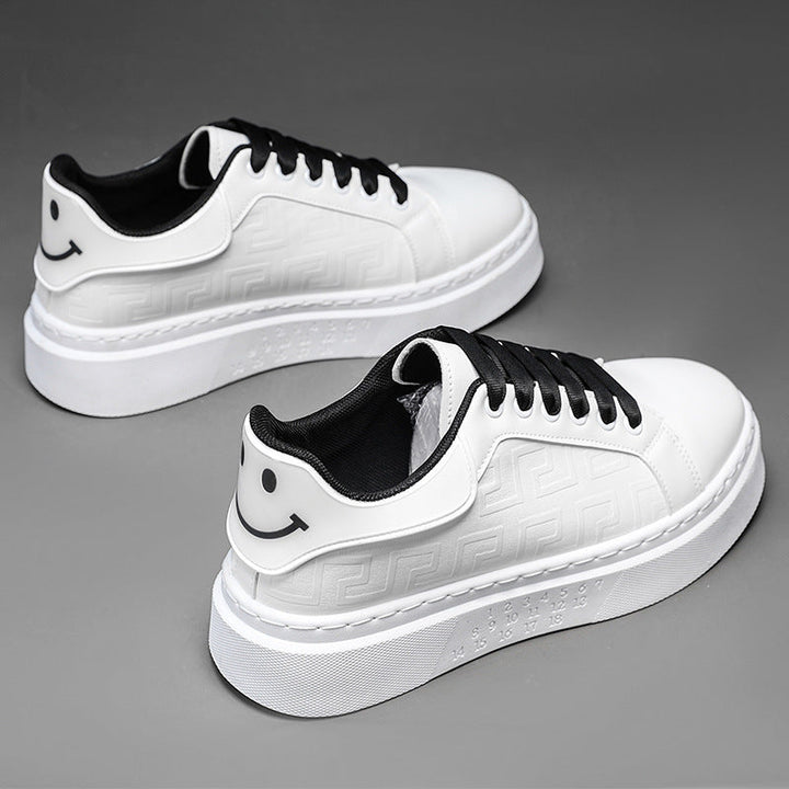 Damen Hochwertige Plateau-Sneaker mit strukturiertem Obermaterial Drune