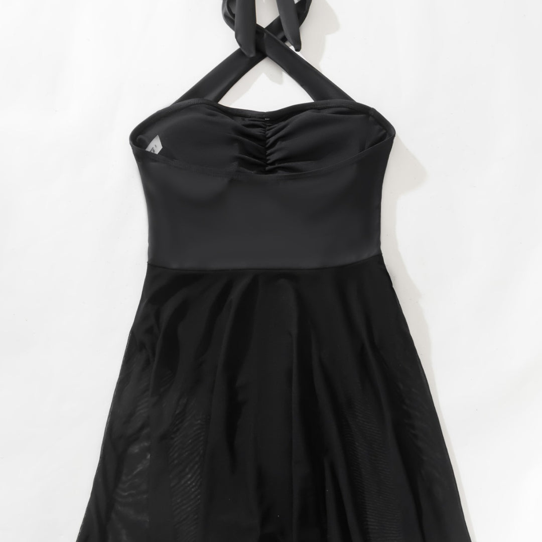 Damen Hochwertiger Badeanzug mit Chiffonrock Drune