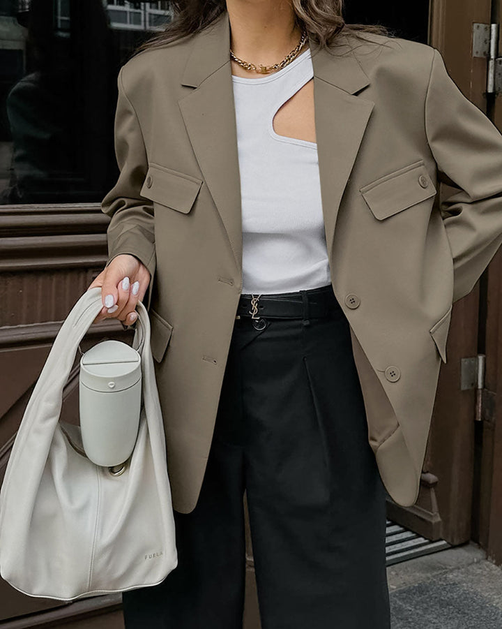 Drune | Loose Fit Vier Taschen Design Blazer