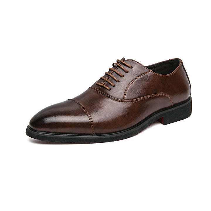Damen elegante Schnürschuhe aus hochwertigem Leder Drune