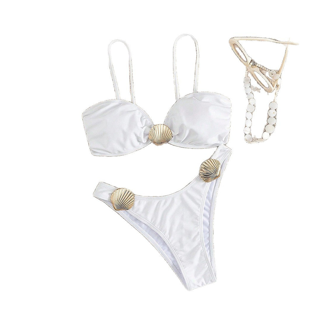 Damen Bikini-Set mit raffinierten Muscheldetails Drune