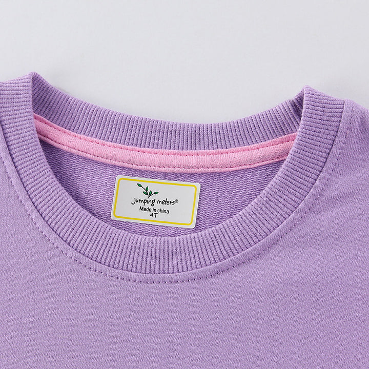 Mädchen Sweatshirt mit buntem Einhorn-Design Drune