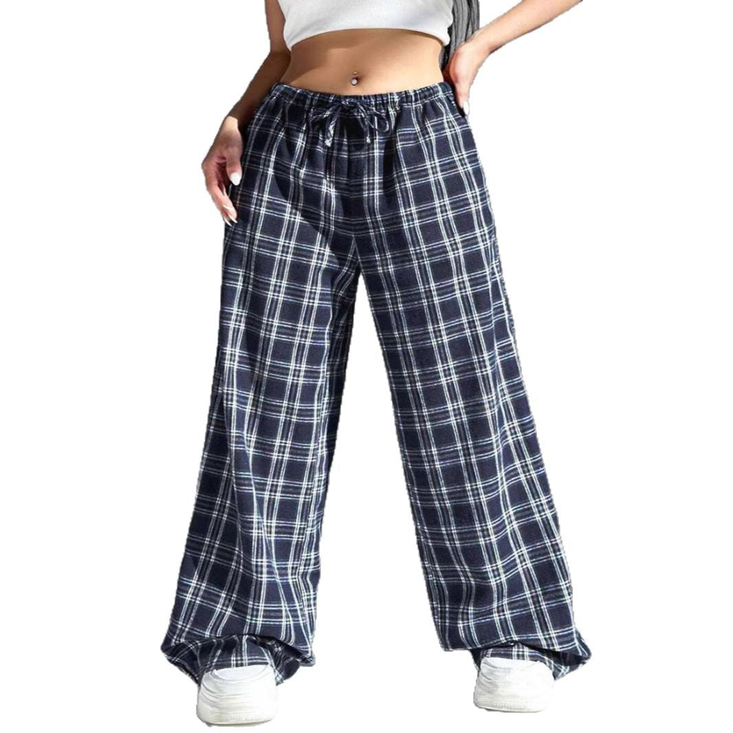 Damen Weite Karottenhose Drune