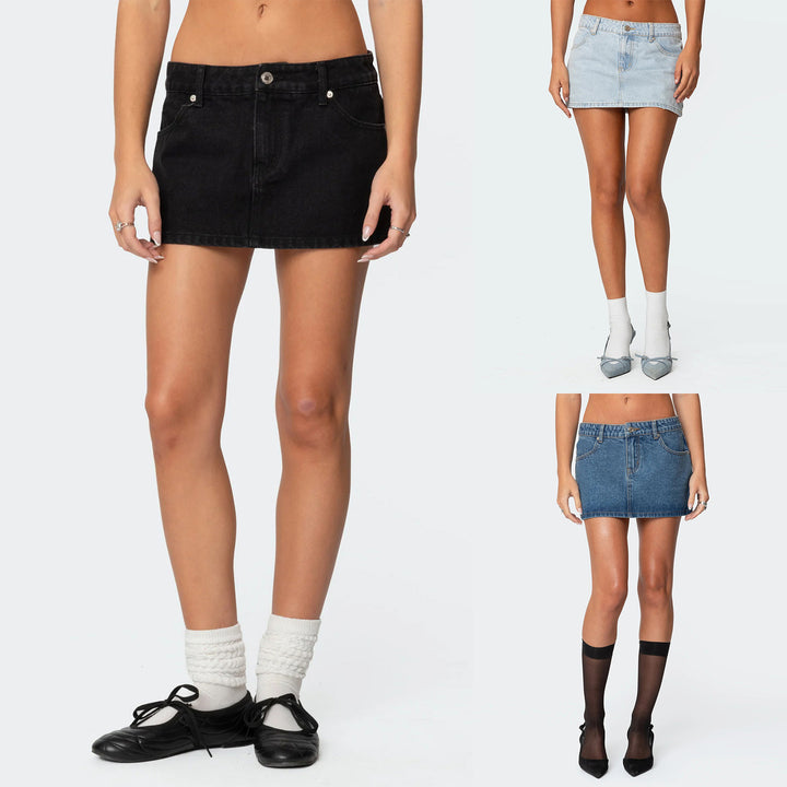 Femme Denim Minirock Drune