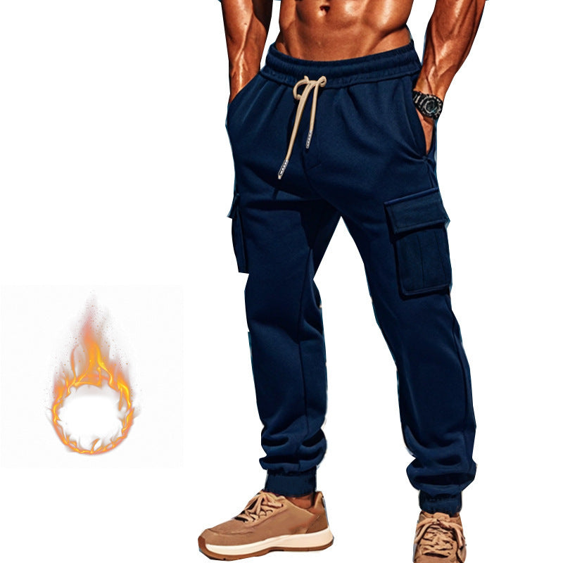 Herren Cargo-Freizeithose mit verstellbarem Bund und funktionalen Taschen Drune