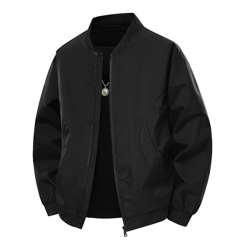 Herren stylische Bomberjacke mit unkompliziertem Schnitt und elastischen Bündchen Drune