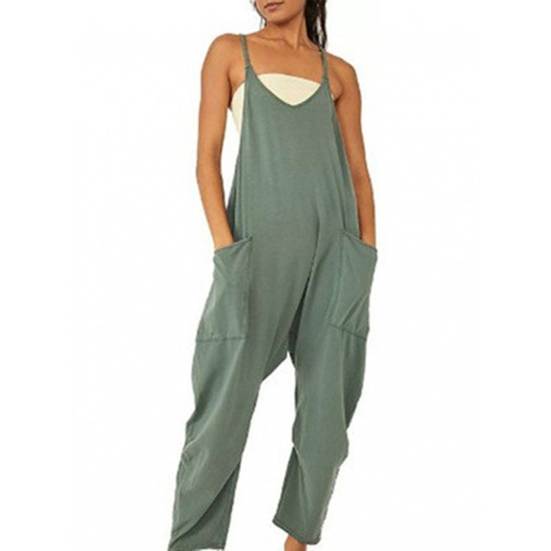 Damen Overall mit lässigem Schnitt und praktischen Taschen Drune