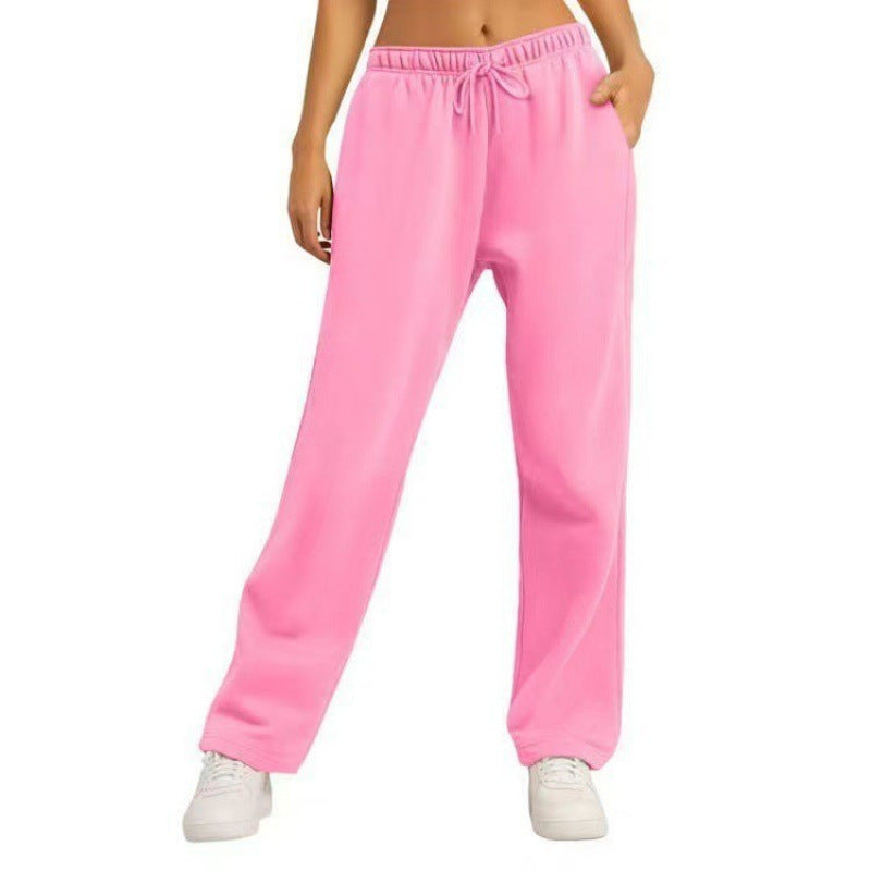 Damen Sweatpants mit bequemer Passform und elastischem Bund Drune