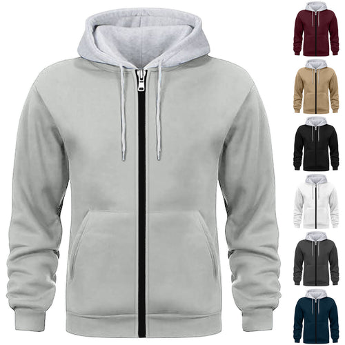 Herren Kapuzenjacke mit doppellagigem Material Drune