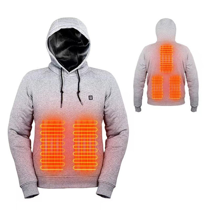 Damen Heizbare Kapuzenjacke mit innovativen LED-Heizelementen Drune