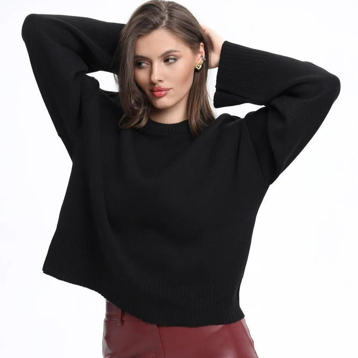 Damen Großer Sweater im legeren Schnitt Drune