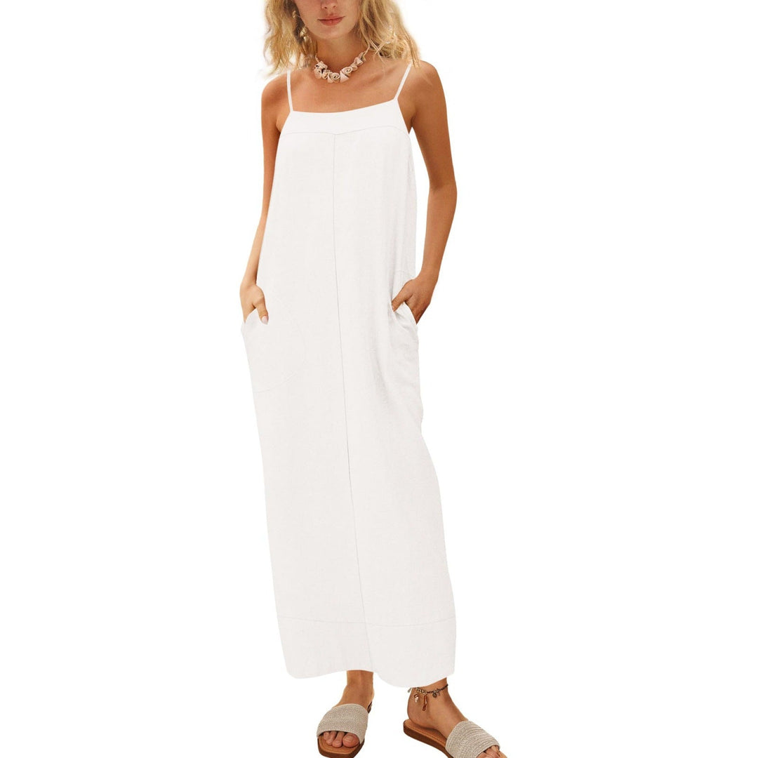 Damen Sommerkleid mit seitlichen Taschen Drune