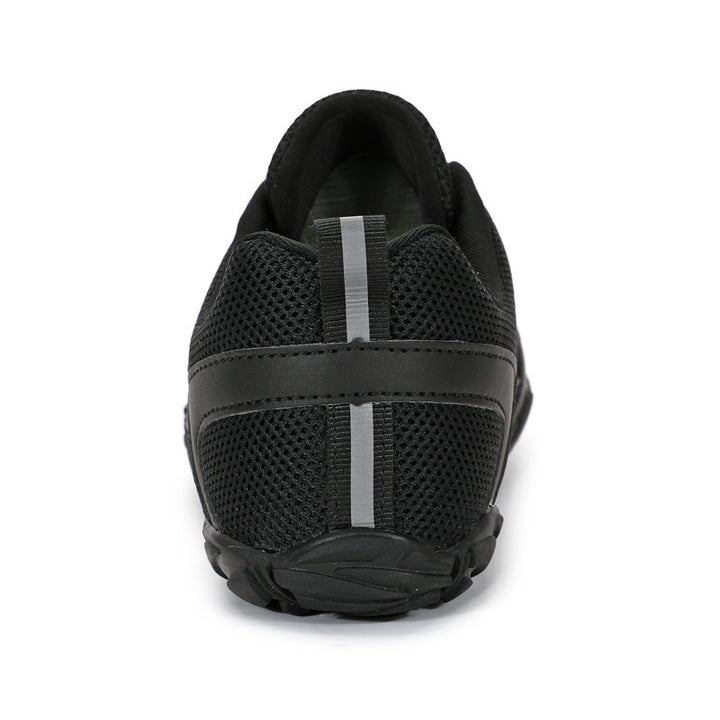 Herren nan leichter Schnellzug-Trekkingschuh mit Gummizehschutz, atmungsaktivem Meshoberteil und profiliertem Outdoor-Laufsohle Drune