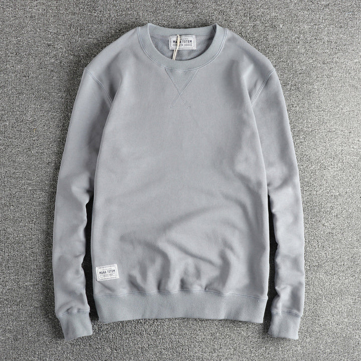 Damen Sweatshirt mit klassischem Rundhalsausschnitt und sportlicher Passform Drune
