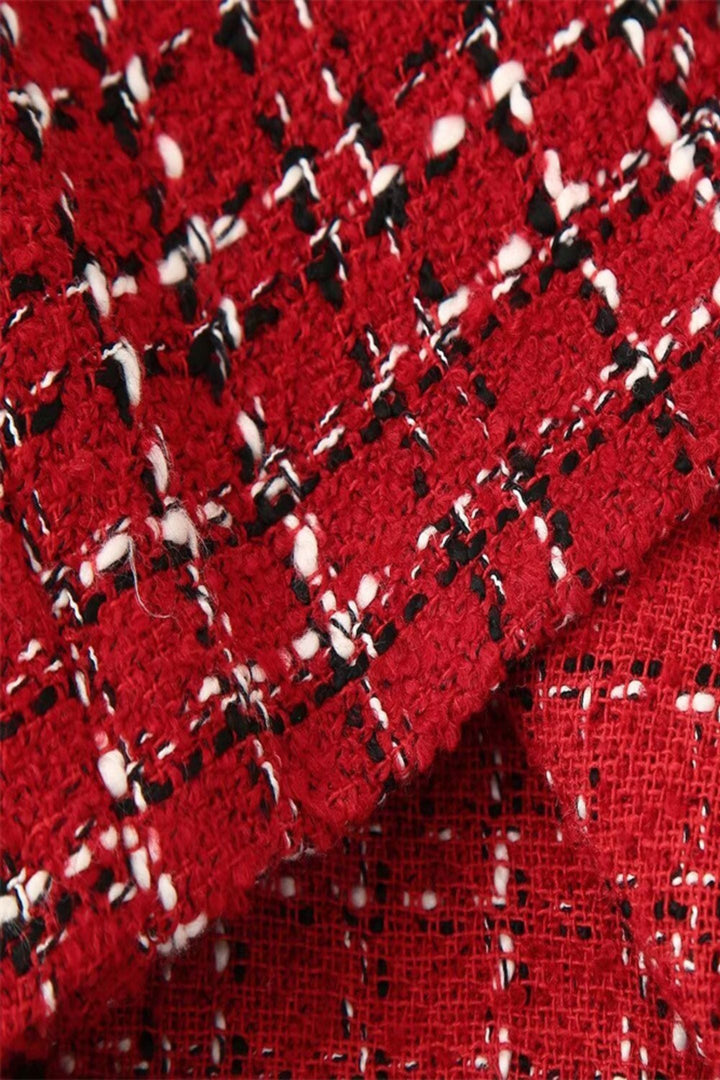 Drune | Textured Jacke Tweed Set
