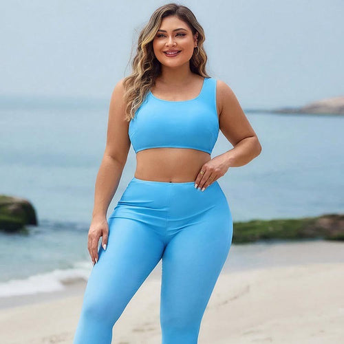 Damen Langer, lässiger Strandanzug mit elegantem Farbverlauf Drune
