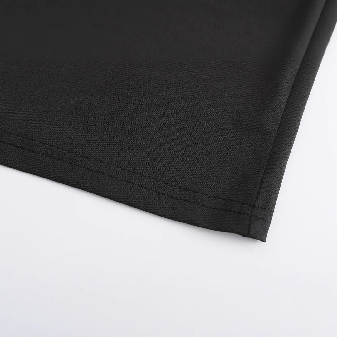Damen T-Shirt mit kreativem grafischen Aufdruck und lässigem Schnitt Drune