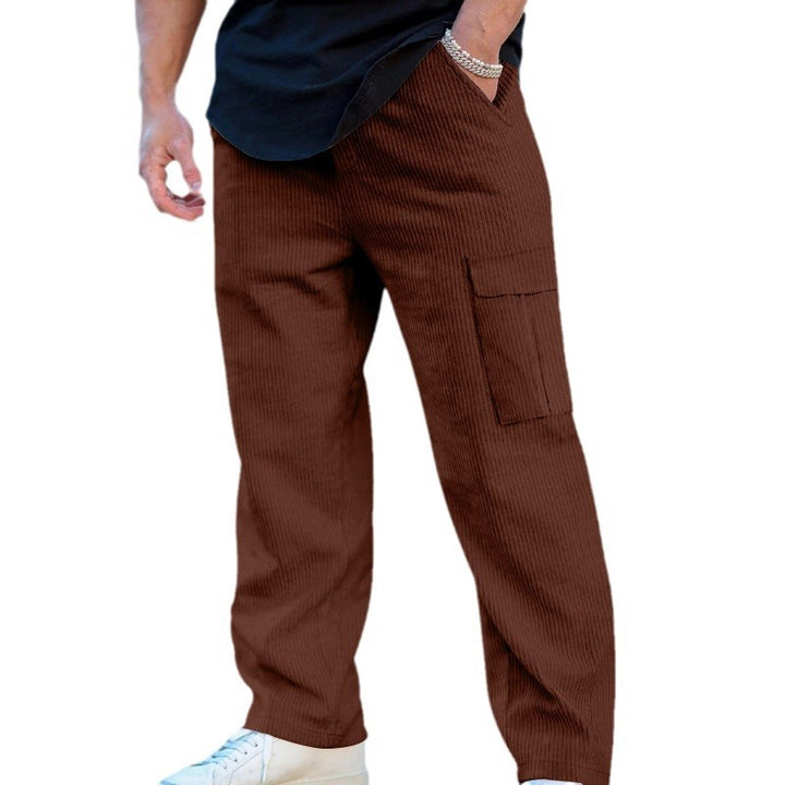 Herren Cargo-Jogginghose mit praktischen Seitentaschen und elastischem Bund Drune