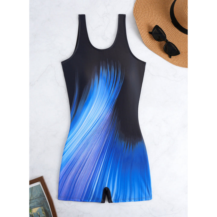 Damen Sportlicher Badeanzug mit atmungsaktivem Material Drune
