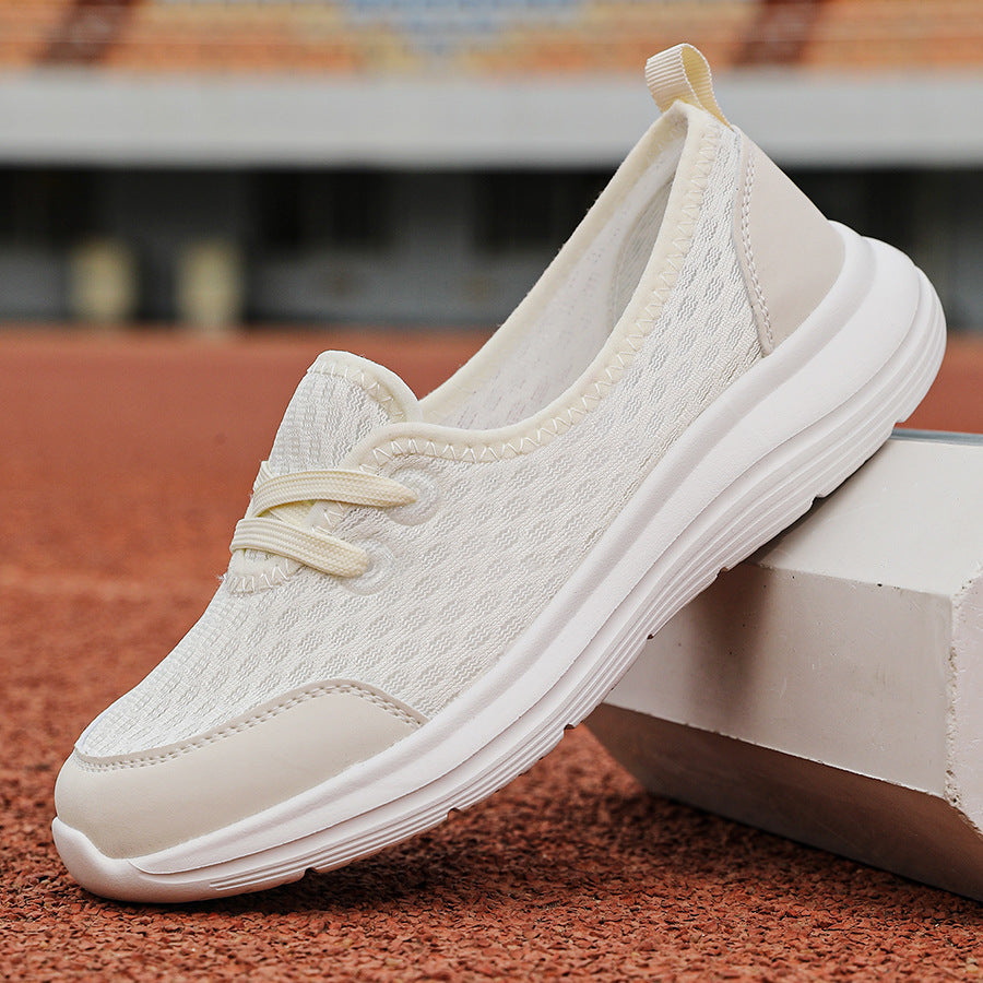 Damen nan atmungsaktiver Schlupfsneaker mit viskoelastischem Fußbett und rutschfester Sohle Drune