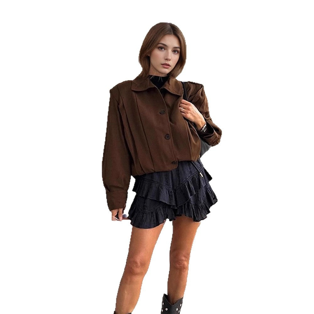 Damen Oversized Blazerjacke Drune