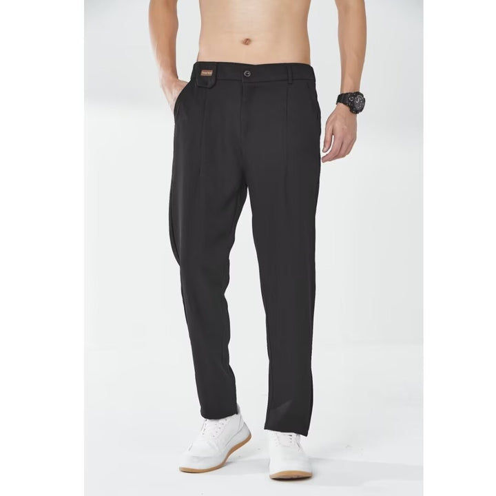 Herren schlanke Chino-Hose mit elegantem Schnitt und atmungsaktivem Material Drune