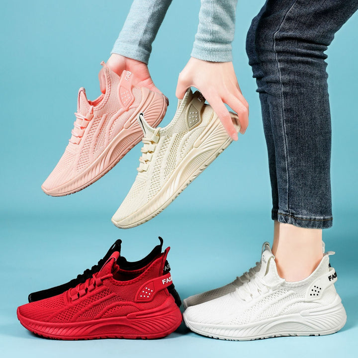 Damen Atmungsaktive Laufschuhe mit hochelastischem Obermaterial Drune