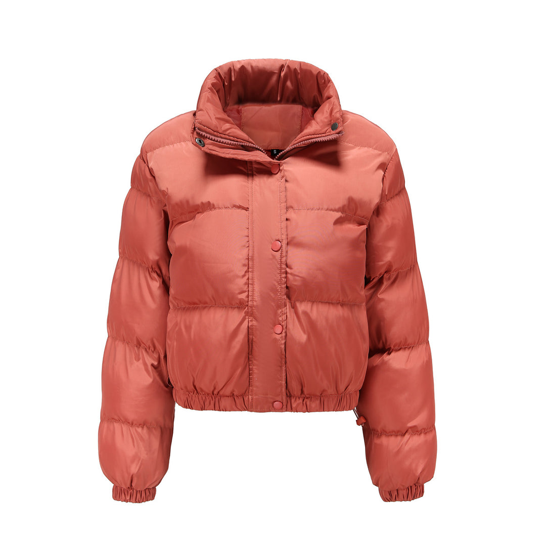 Damen modische kurz geschnittene Steppjacke Drune