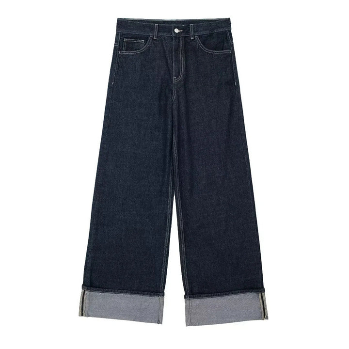 Damen Weite Jeanshosen Drune