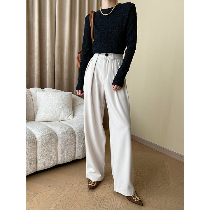 Damen Elegante und bequeme High-Waist Hose Drune