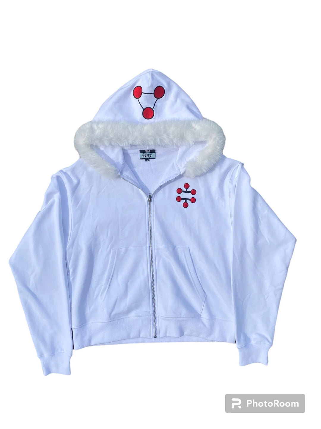 Damen modischer Kapuzenpullover mit Fleece-Kragen und dekorativen Details Drune