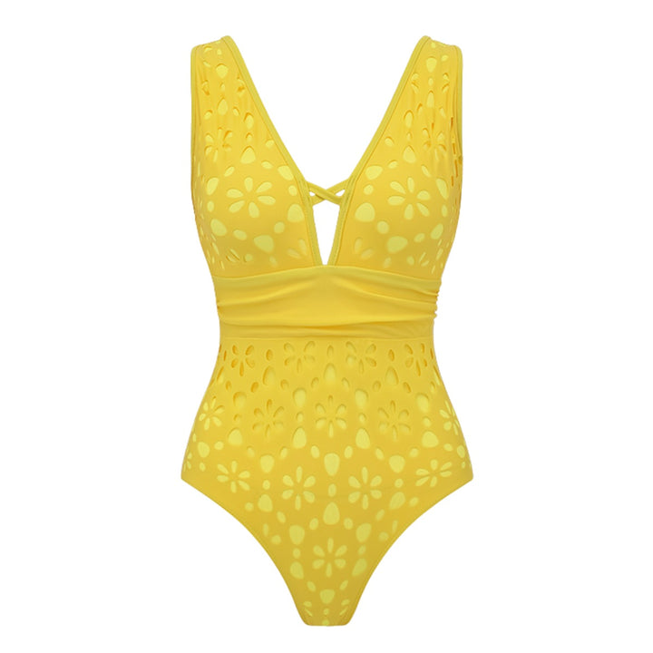 Damen Sonnenanzug mit romantischem Blumendesign Drune