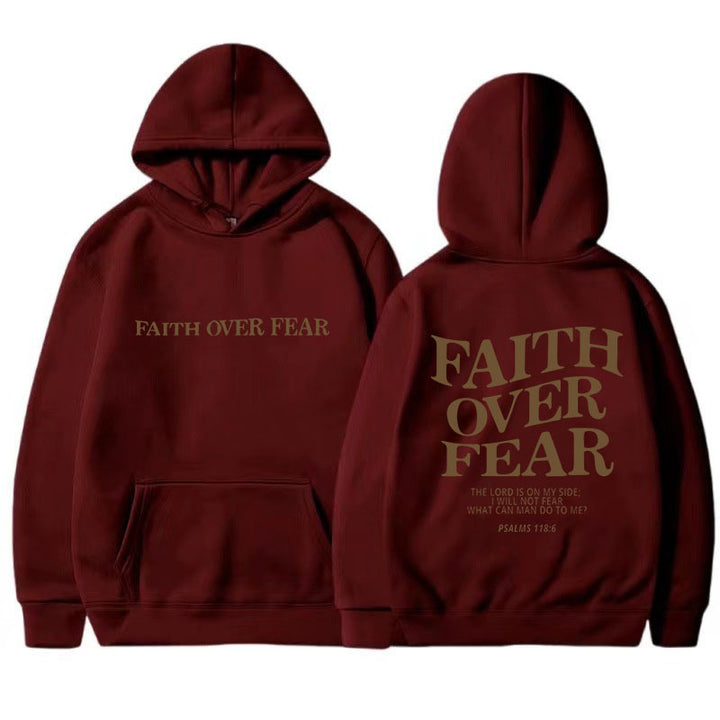 Damen Hoodie mit inspirierendem Schriftzug und bequemer Passform Drune