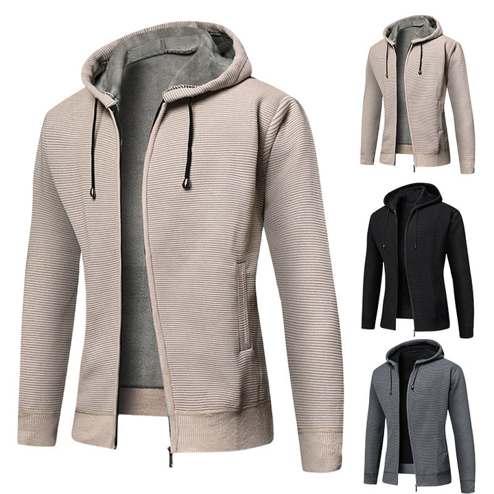 Herren gefütterte Kapuzenjacke mit hohem Komfort und cleverem Design Drune