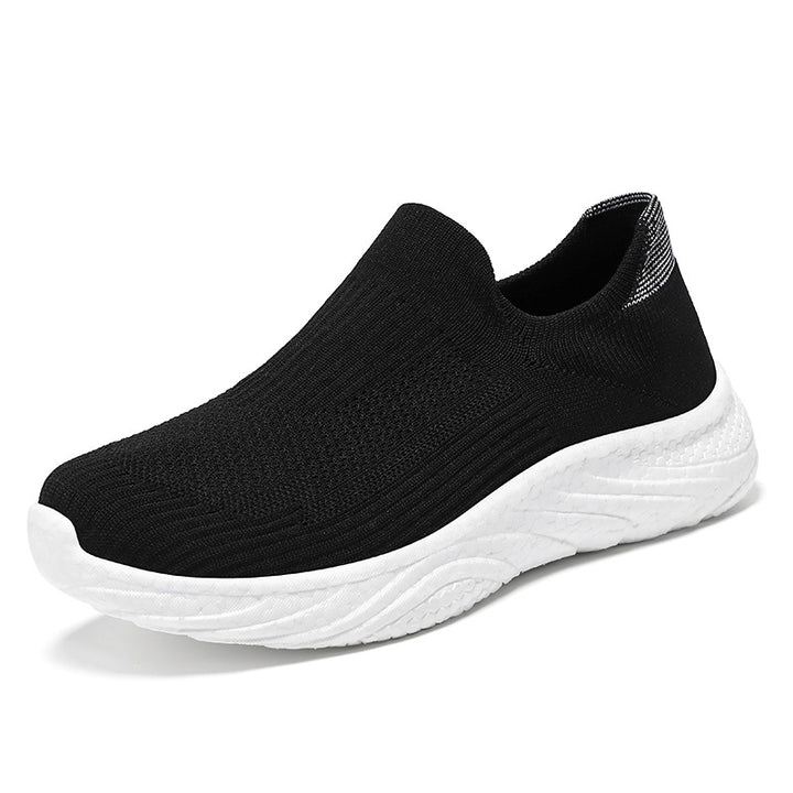Damen nan nahtloser Strick-Sockensneaker mit extragel dämpfender Wave-EVA-Sohle Drune