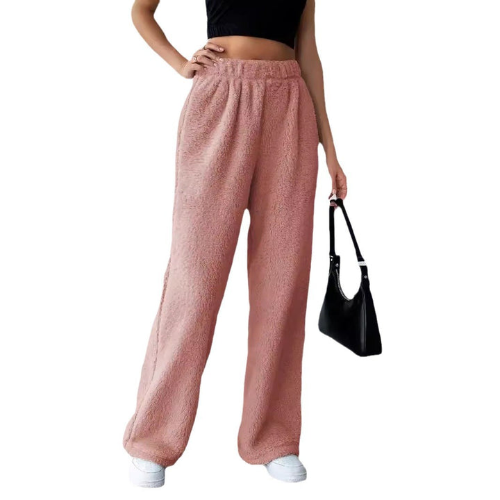 Damen Flauschige Relax-Hose Drune