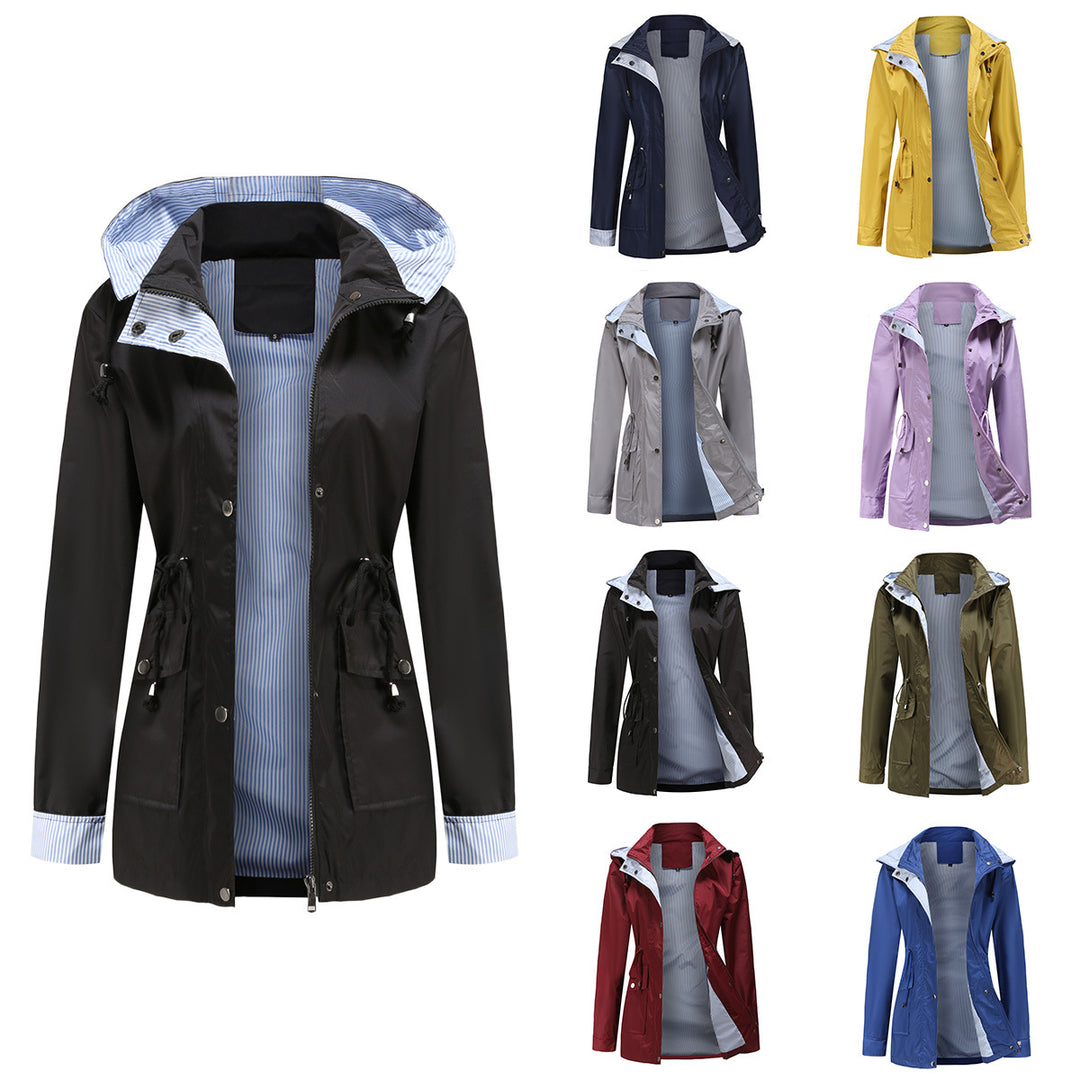 Damen Regenjacke Drune