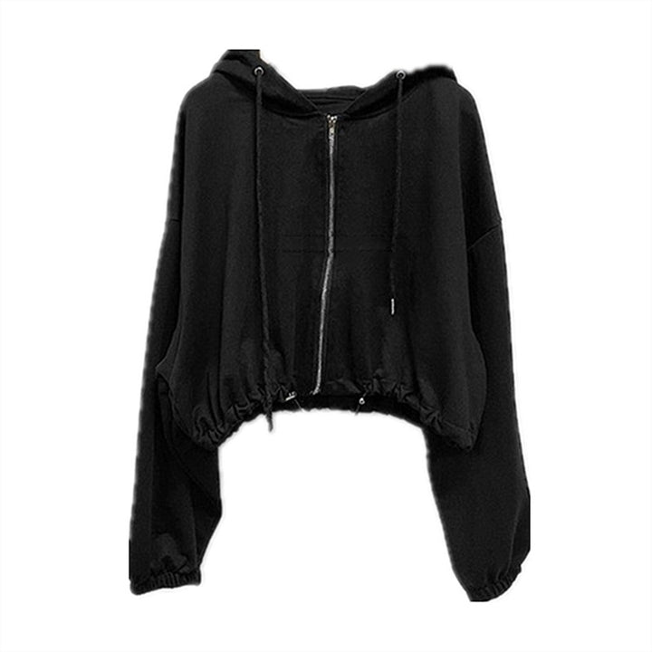 Damen modische cropped Sportjacke Drune