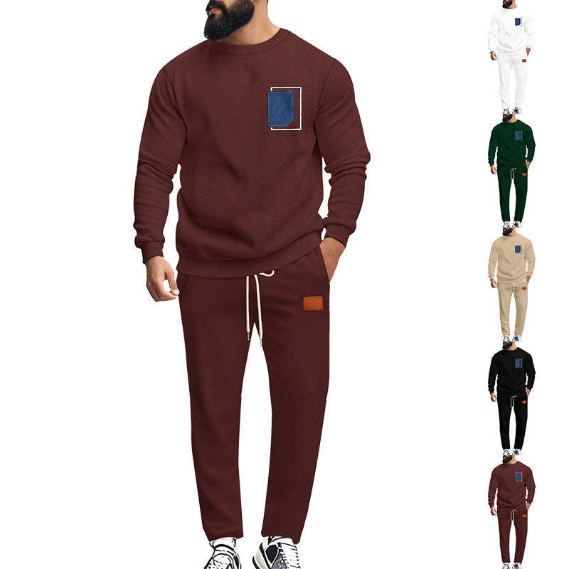 Herren Bequemer Freizeitanzug mit modischem Design und praktischen Taschen Drune