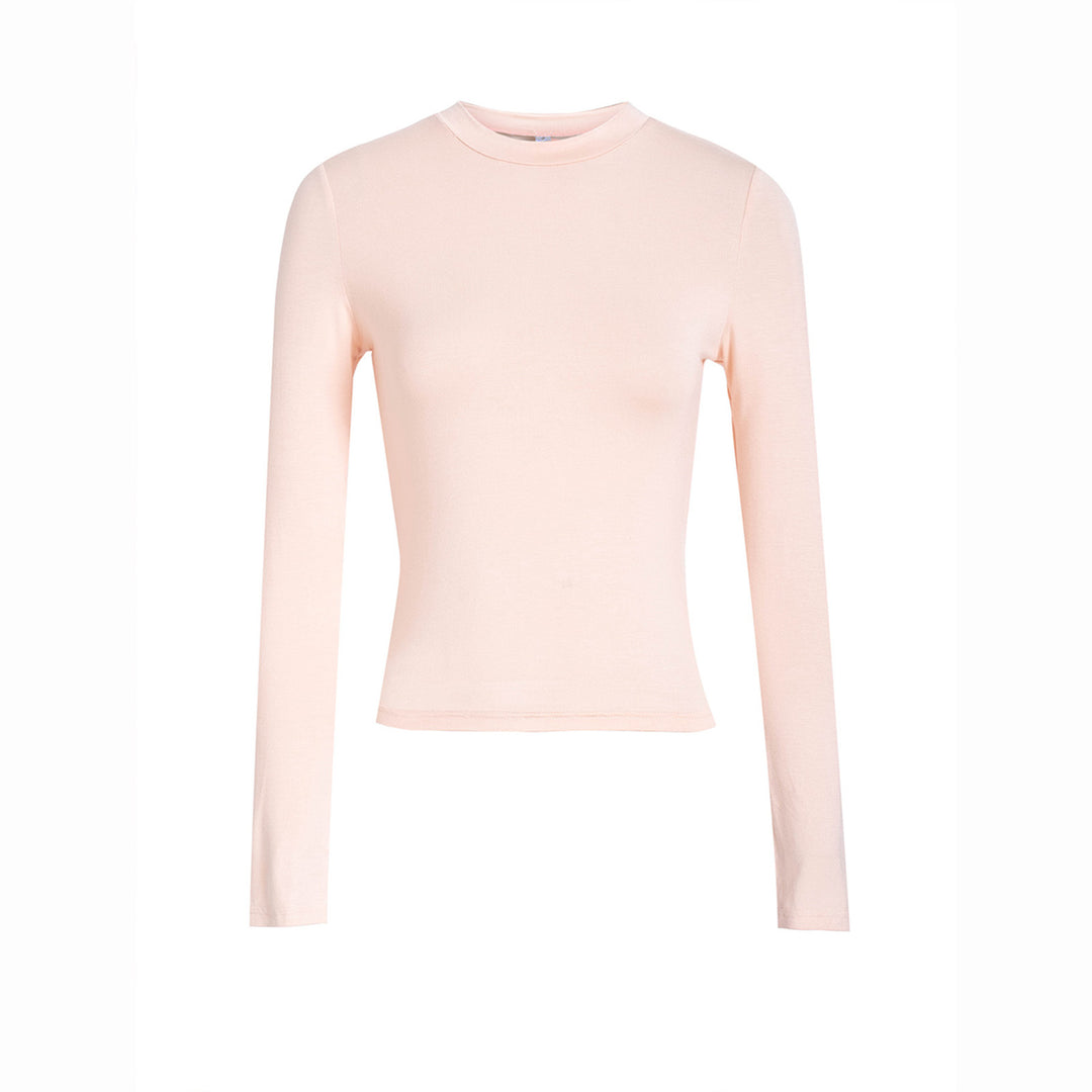 Damen nan tailliertes Stretch-Longsleeve mit schmaler Silhouette und Daumenloch-Ärmel Drune