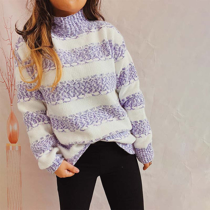 Drune | Gestreifter Strickpullover mit Zeitlosem Design