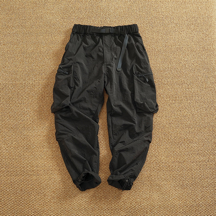 Herren Cargo-Hose mit praktischen Taschen und elastischem Bund Drune