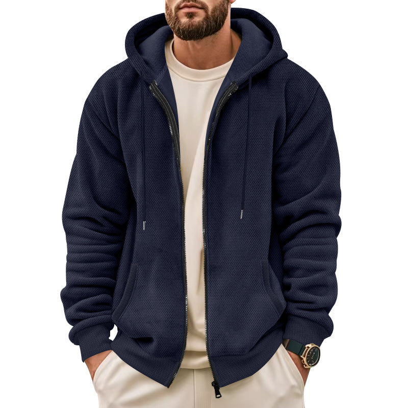 Herren Sportliche Kapuzenjacke mit innovativer Struktur Drune