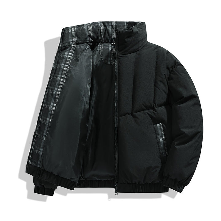 Herren isolierte Steppjacke mit hohen Kragen und praktischen Taschen Drune