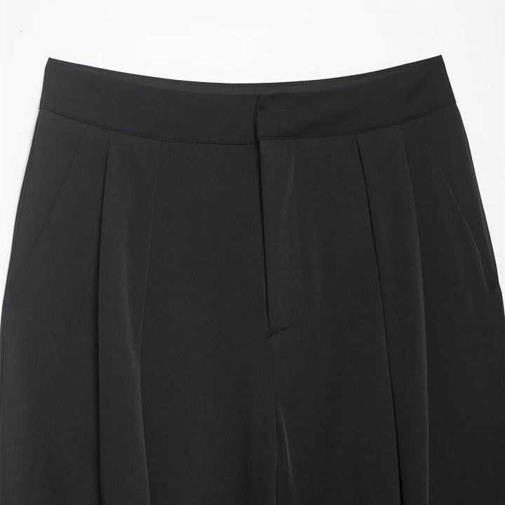Damen Cargo-Hose mit raffinierten Bunddetails und praktischen Seitentaschen Drune