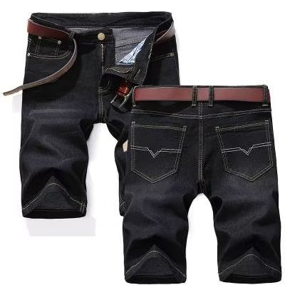 Herren lässige Denim-Shorts mit weitem Schnitt und praktischen Taschen Drune