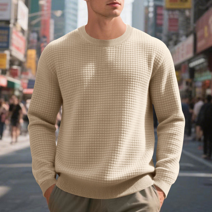 Herren strukturiertes Sweatshirt mit lässigem Schnitt und hohem Tragekomfort Drune