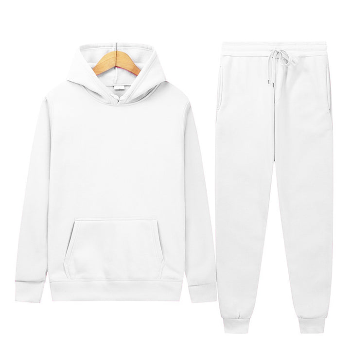 Damen Freizeit-Hoodie und Jogginghose Set mit softer Baumwollmischung Drune