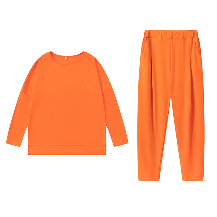 Damen Bequemes Loungewear-Set mit elastischem Bund und stylischem Schnitt Drune
