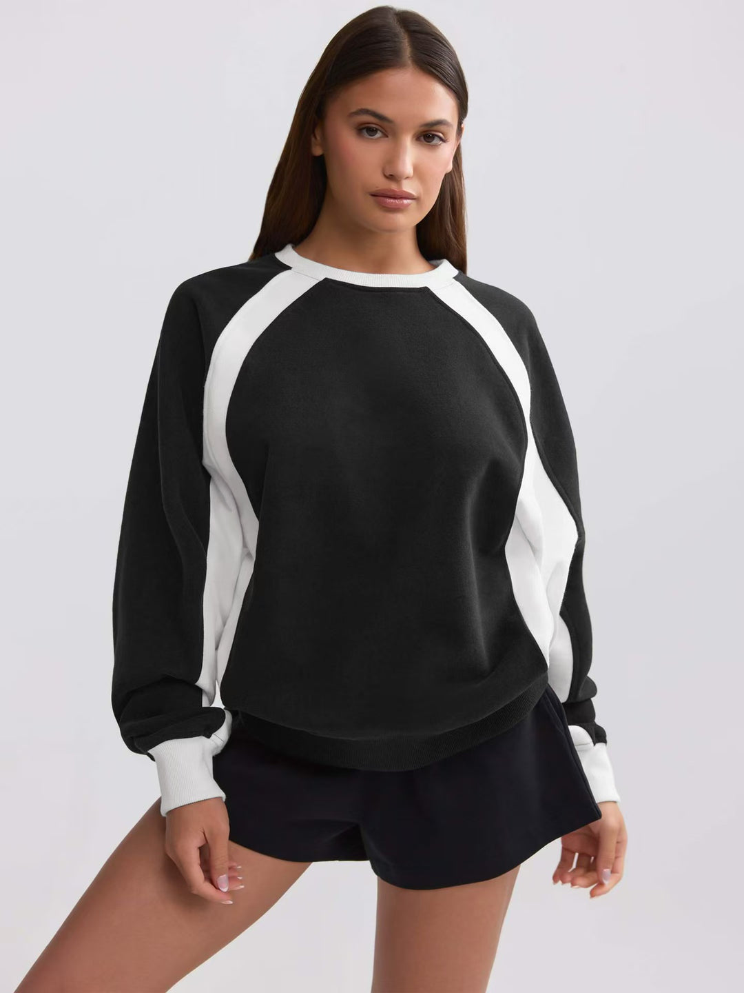 Damen Sportlicher Sweatshirt Drune